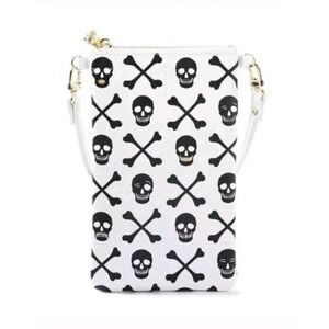 OTG 247 Skull Purse Black‎ And White Crossbody Twenty Four Seven Handbag